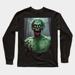 Buff zombie Long Sleeve T-Shirt